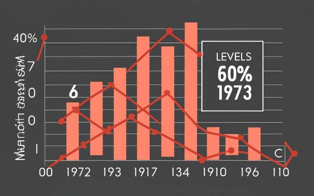 symbolic infographic image shows Men's Sperm Count Declines by 60% Since 1973