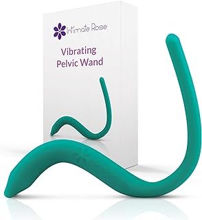 Best Dildo for Men IntimateRose Pelvic Wand with Vibration for Pelvic Muscle Pain Relief - Pelvic Physical Therapy Use for Trigger Point & Te...