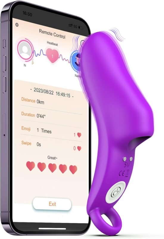 sex toy for couples Self-Pleasure Finger Vibrator app vibrator image