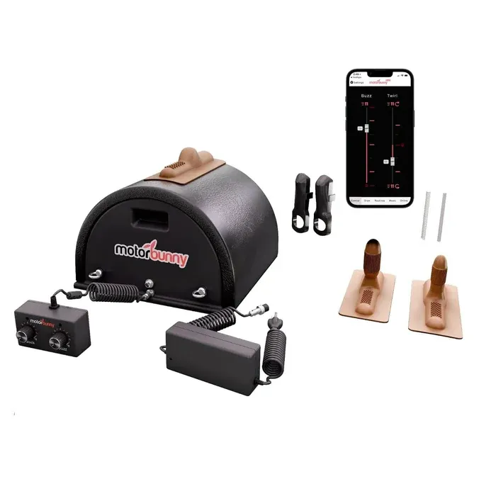 The Motorbunny ride-on-top sex machine, a premium option with powerful vibrations and high-quality construction.